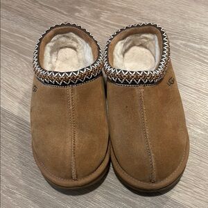 UGG Brown Suede Slippers